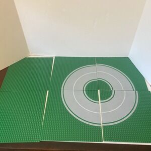 LEGO Road Baseplates 32x32 Set of 6 Boards 4 Road 2Green Authentic